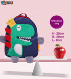 Toyshine Dinosaur Theme Combo Pack | Dino Bag, Lunch Box | Thermal Stainless Steel School Supplies