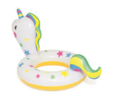 Toyshine 29'' Unicorn Pool Rings, Baby Pool, Swimming Rings for Kids, Inflatable Tubes, Summer Fun Water Toys for Kids, Party Fun, Beach Outdoor Party Supplies