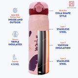 Toyshine Spanker Insulated Stainless Steel Hot n Cold Water Bottle