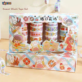 Toyshine 20 Rolls Kawaii Washi Tape Set Decorative Tape Art Supplies for Girls Aesthetic Decor for Scrapbook Journaling Kid's DIY Craft Office Supplies