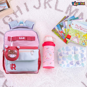 Toyshine 11" Cute Bear Design Kindergarten Backpack for Kids Girls Boys Toddler Backpack Preschool Nursery Travel Bag Picnic Bag, Mini Size - Multi Model A