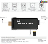 Toyshine Wireless USB Video Game Console Game Stick Built-in 3000 Classic Games 8 Bit Mini Retro Controller HDMI Output Dual Player- 4K Ultra HD Game Stick