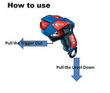 Toyshine Micro Foam Blaster Gun Toy, Safe and Long Range, 5 Bullets