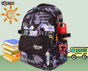 Toyshine High School College Backpacks for Teen Girls Boys Lightweight Bag - Black Camouflage