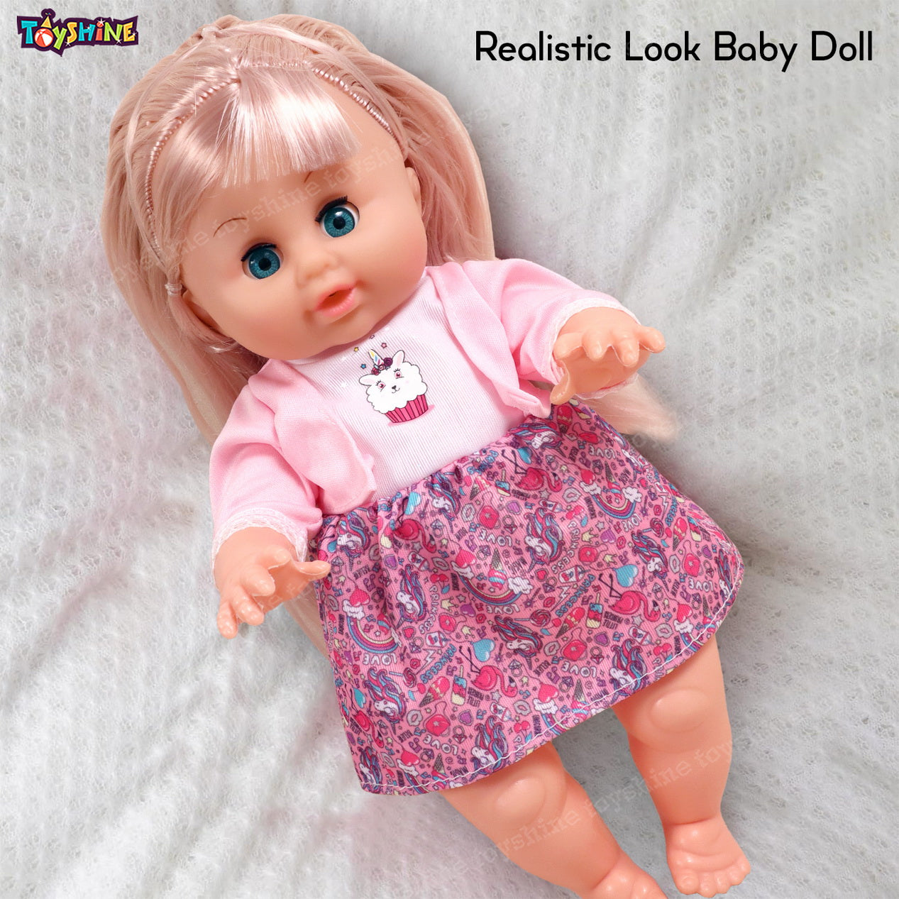 Realistic looking baby sales doll