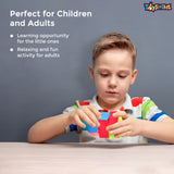 Toyshine 2x2x3 Stickerless Smooth Play Speed Cube Speedy Stress Buster Brainstorming Puzzle for Kids & Adults