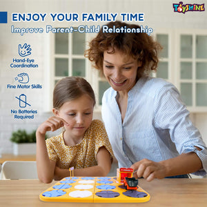 Toyshine 34 Pc DIY Maze Logic Road Builder Interactive Brain Teaser Puzzle Track Set with Parking Garage Educational Montessori Toy with Light and Music for Kids Gift for Boys Girls 3+