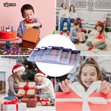 Toyshine 6 Set Glitter Gel Pens1.0mm Metallic Vibrant Sparkle 12 Colors Pens for Coloring Calligraphy Cards Drawing Doodling Crafts Scrapbooks Birthday Return Gift Party Favor for Kids Girls Boys