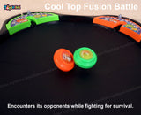 Toyshine Cool Top Fusion Battle Spinning Tops for Kids Boys and Girls Battling Top Stadium Blade Battle Set