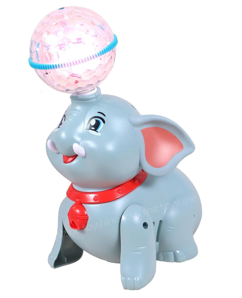 Toyshine Dancing Elephant with Music Flashing Lights - Model B