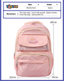 Toyshine Little Sweet School College Backpacks for Teen Girls Lightweight Bag- Pink