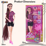 Toyshine Beauty Doll with Desserts Delightful and Imaginative Pretend Play Role Toy for Girls Age 3+