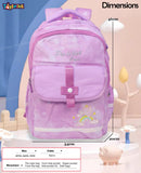 Toyshine Rainbow Catty High School Backpacks for Teen Girls Boys Lightweight Bag - Purple