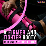 Toyshine Squat Barbell Pad for Gym Squats Lunges Hip Thrusts Shoulder Support Neck suopport Training Equipment,Pink SSTP