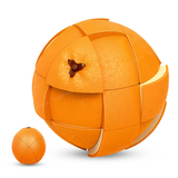 Toyshine Orange Shaped Magic Speed Cube 3x3, Stress Relief Toys for Adults & Children, Cube Educational Creative Puzzle Toys Gifts for Kids Boys Girls Age 3 +