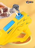 Toyshine Handheld Water Gun Holi Pichkari with Pool Party Summer Festive Fun Toys for Kids Boys Girls - Yellow