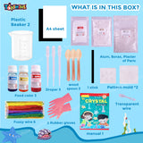 Toyshine Crystal Making Lab STEM Educational Learning Creative Fun Science Project DIY Activity Toy Kit for Boys and Girls 8+