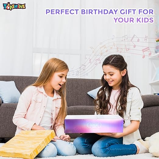 Toyshine Princess Fairy Magic Wand Moon Styling Stick Flashing Toy with Music and Light for Kids - D