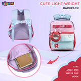 Toyshine 11" Cute Bear Design Kindergarten Backpack for Kids Girls Boys Toddler Backpack Preschool Nursery Travel Bag Picnic Bag, Mini Size - Multi Model A