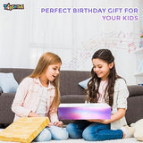 Toyshine Princess Fairy Magic Wand Moon Styling Stick Flashing Toy with Music and Light for Kids - C