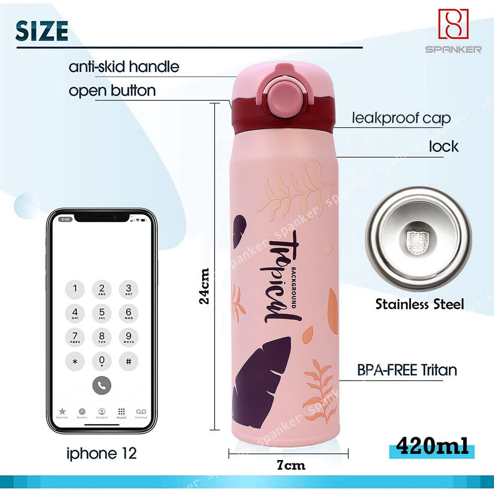 Toyshine Spanker Insulated Stainless Steel Hot n Cold Water Bottle