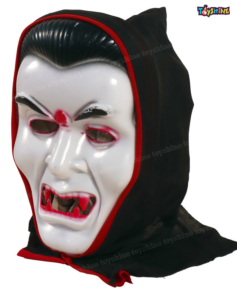 Toyshine Party Halloween Glow in The Dark Blood Ghost Mask (Black)