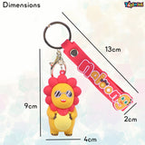 Toyshine Kawaii Keychains with Holder Accessories, Backpack Car Key Chain for Boy Girl