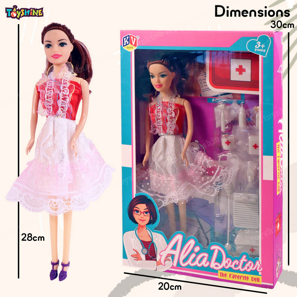 Barbie doll playing discount set