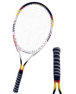 Toyshine Adult Tennis Racket, Super Light Weight Tennis Racquets Shock-Proof and Throw-Proof, Red