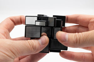 Toyshine 3x3x3 Silver Mirror Magic Speed Cube Speedy Stress Buster Brainstorming Puzzle for Kids & Adults