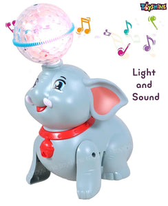 Toyshine Dancing Elephant with Music Flashing Lights - Model B