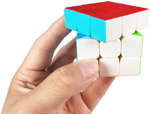 Toyshine QIYI 3x3 stickerless Speed Magic Cube Puzzle - Mix