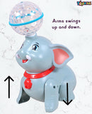 Toyshine Dancing Elephant with Music Flashing Lights - Model B