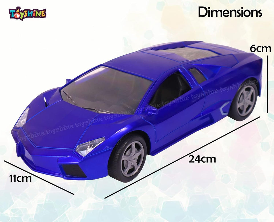 Toyshine 1:16 Champion Scale Sports Model Fast RC Car Remote Control Car Open car, Blue