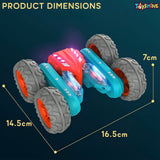 Toyshine Hologram Remote Control Car Stunt RC Cars, 2.4Ghz with Double Sided 360 Flips, 4WD Off Road Drift RC Race Car Toy Stunt Toys for Kids 6-12 Year Old Boys Girls Birthday Gift