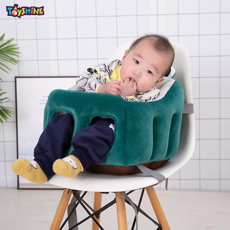 Toyshine Sofa Seat Cartoon Infant Sofa Cute Learning Sitting Chairs - Green