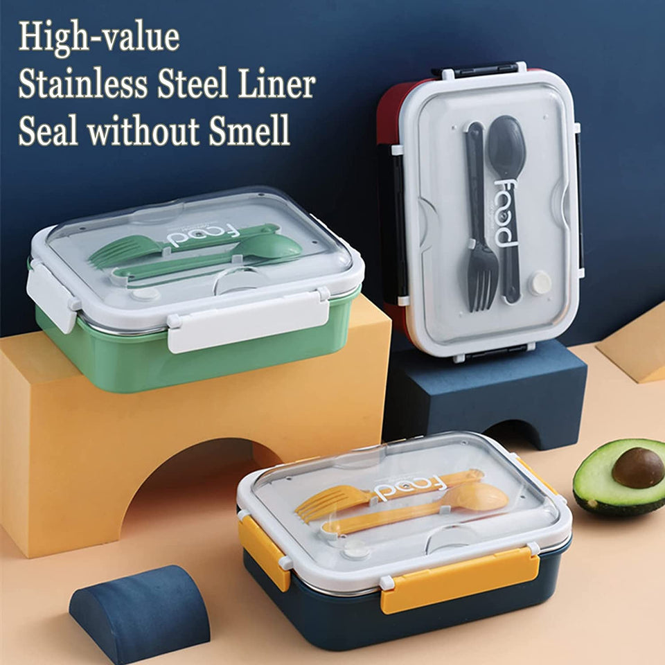 Bento Box Adult Lunch Box, Japanese Bento Box for Kids 3-in-1 Compartment Bento  Box - China Lunch Box and Bento Box price