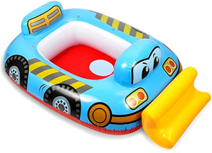 Toyshine Inflatable Construction Theme Swimming Pool Tub Tube Water Play Centre Toy for Kids - 78 x 58 Cms