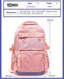 Toyshine 18 Inches High School College Backpacks for Teen Girls Boys Lightweight Bag