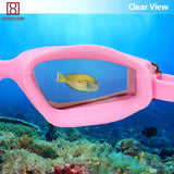 Spanker Zone Design Swim Goggles with Ear Plugs, UV Protection No Leaking Anti Fog Lens Swimming Glasses for Adult Women Men and Youth, Pink SSTP