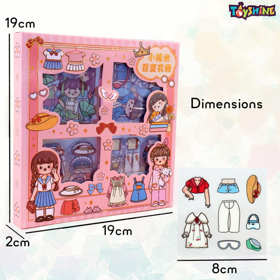 Toyshine Cute Handbook Decorative Washi Stickers Gift Box (2 Sets) for Scrapbook Diary Planner DIY Craft Album Calendar Notebook Laptop Phone Case-B