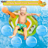 Toyshine Inflatable Excavator Theme Swimming Pool Tub Tube Water Play Centre Toy for Kids - 78 x 58 Cms