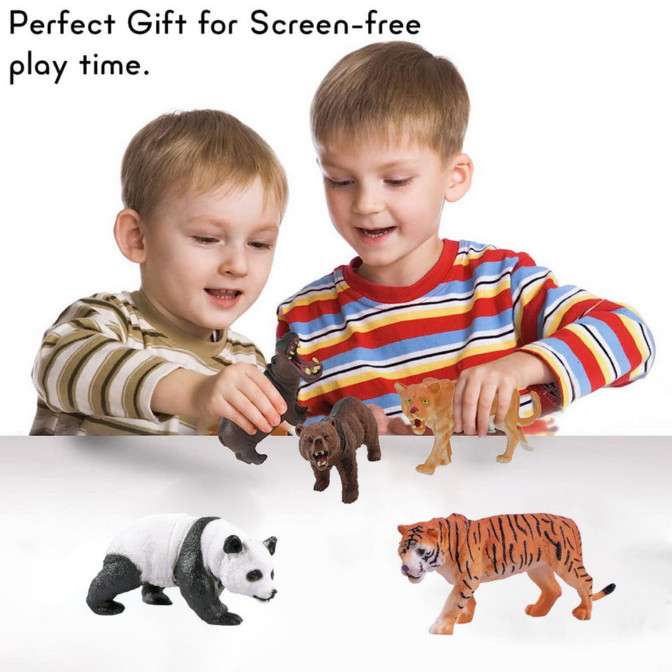 Saiga Antelope Animal Figurine - Realistic Wildlife Toy For Kids, Educational STEM Learning Gift
