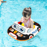 Toyshine Inflatable Police Theme Swimming Pool Tub Tube Water Play Centre Toy for Kids - 78 x 58 Cms