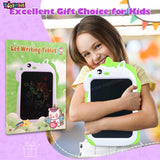 Toyshine Unicorn Design Writing Tablet for Kids, 8.5 Inches LCD Tab for Kids Drawing Pad Doodle Board Scribble and Play for 3-10 Years Old Boys/Girls Gifts Education Learning Toys- Green