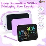 Toyshine Unicorn Design Writing Tablet for Kids, 8.5 Inches LCD Tab for Kids Drawing Pad Doodle Board Scribble and Play for 3-10 Years Old Boys/Girls Gifts Education Learning Toys- Blue