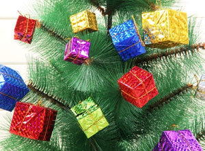 Toyshine Christmas Tree Celebration Combo | 6 Ft Tree, 96 Pcs Decoration + 10 Christmas Caps Free Size