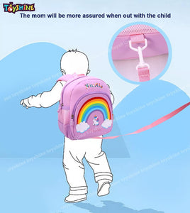 Toyshine Cute Rainbow Backpacks for Kids Girls Boys Toddler Bag