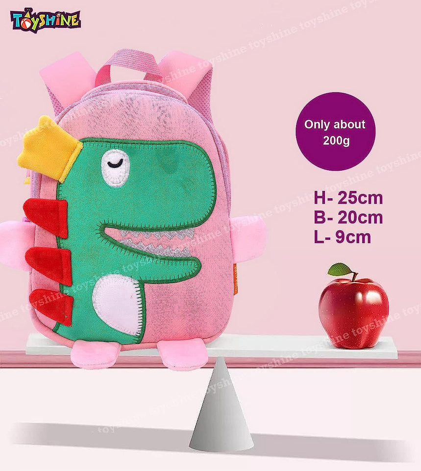 Toyshine Dinosaur Frappe Backpacks for Kids Girls Boys Cute Dinosaurs Bags