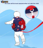 Toyshine Dinosaur Oozle Backpacks for Kids Girls Boys Cute Dinosaurs Dino Toddler Backpack Preschool Nursery Travel Bag - Mini Size - Blue